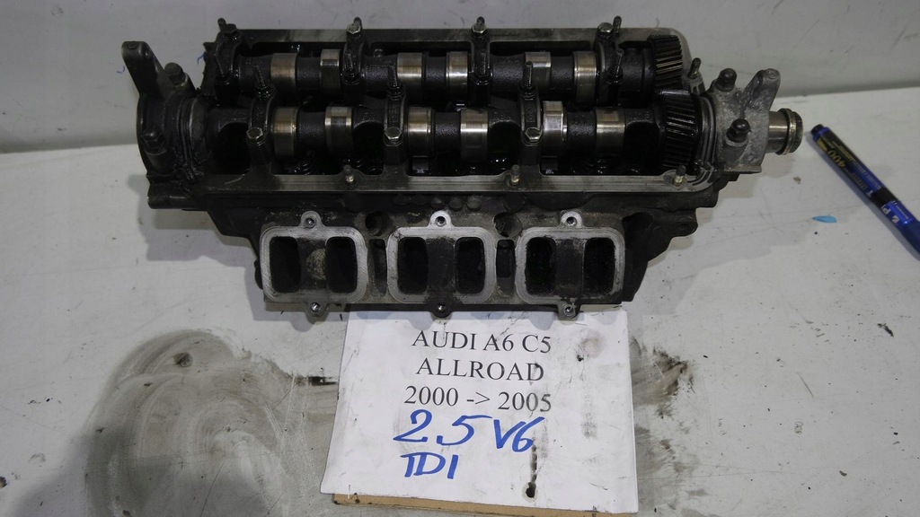 фото №5, Головка двигателя audi a6 c5 v6 2,5 tdi