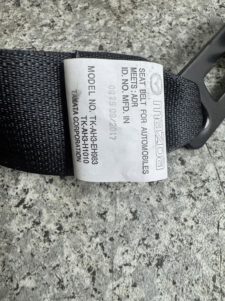 фото №8, Pas безопасности левый перед mazda cx-5 cx5 ii 2017-2021 tk-ah3-eh983