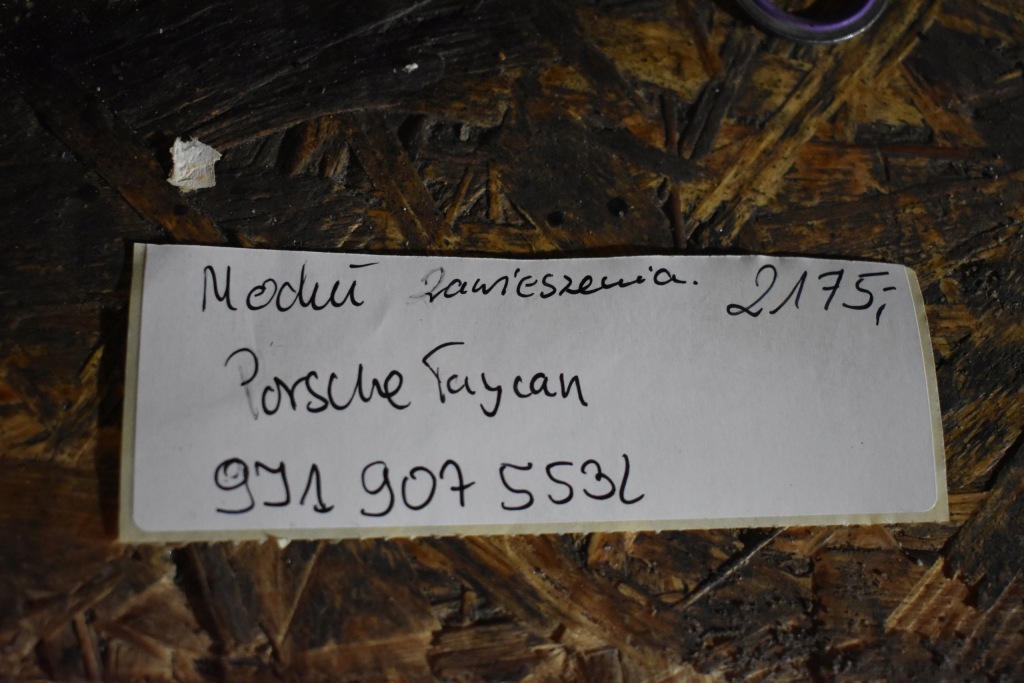 фото №4, Idealny модуль подвеска porsche taycan 1