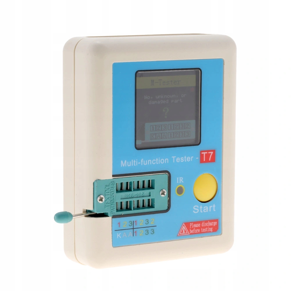 Измеритель tranzystorów lcr-t7 tft 3.7v 300ma Недорого