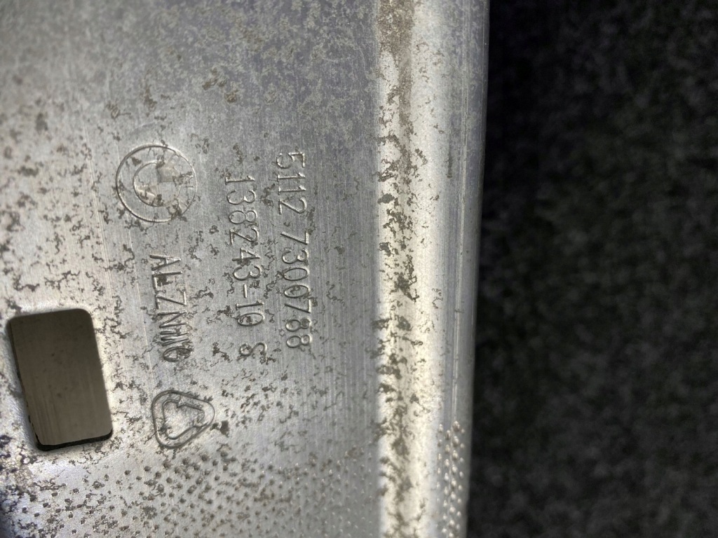 Mini cooper f55 f56 f57 балка усилитель бампера задняя задняя 51127300788 с Разборки