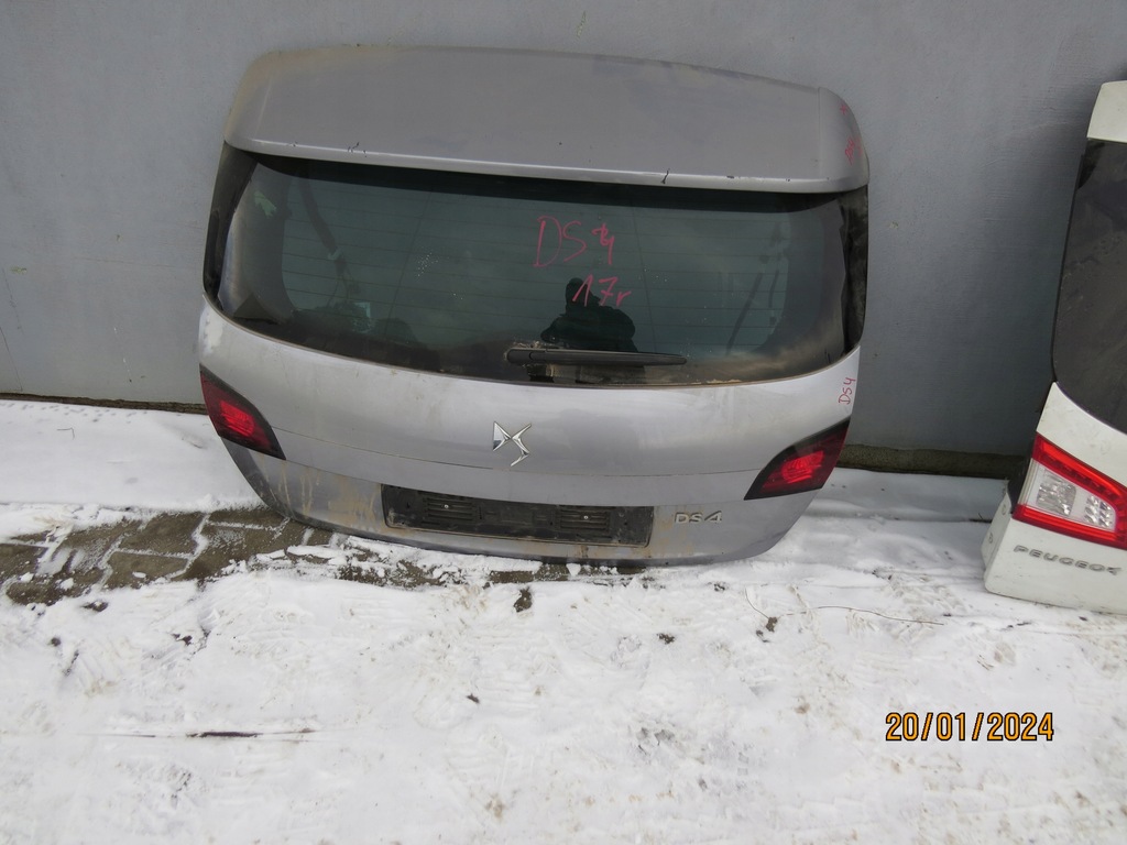 фото №1, Citroen ds4 кришка багажника задня