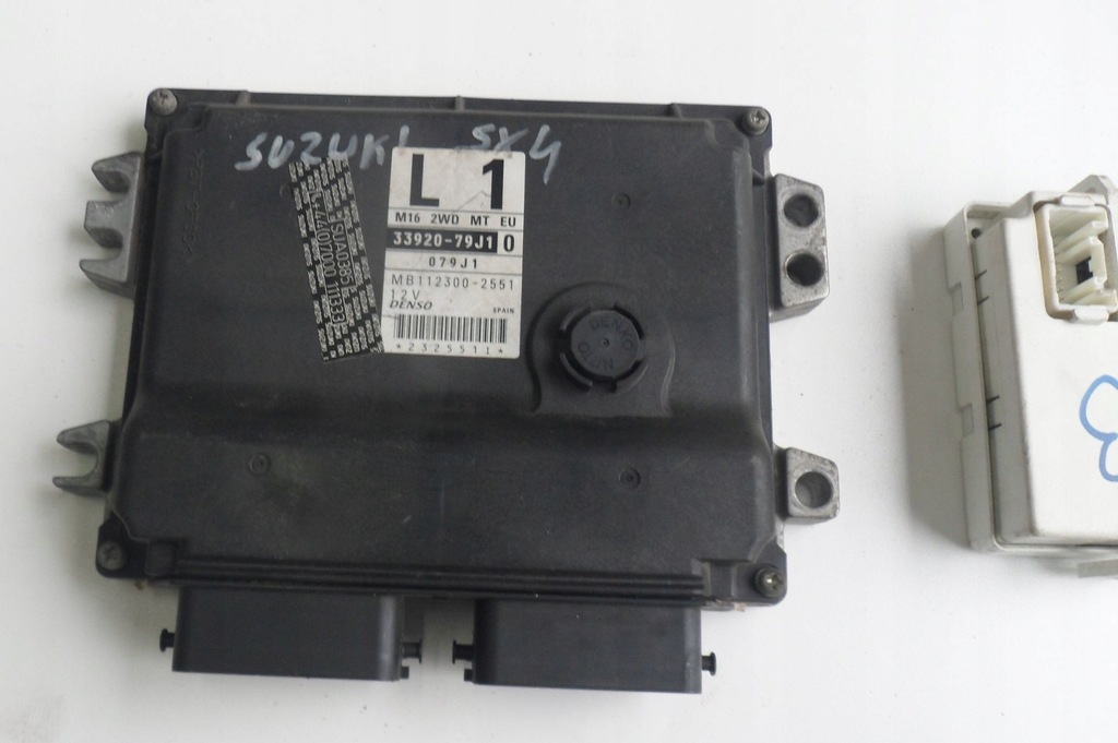 фото №7, Бортовий комп'ютер suzuki swift 1.6 33920-79j1 36770-79j00 набір стартовий