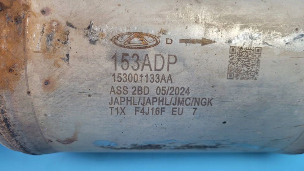 Chery omoda 5 1.6 t-gdi 24r катализатор dpf 153adp 153001133aa с Разборки