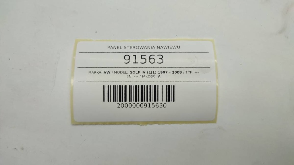 фото №7, Панель обдув vw golf iv europa