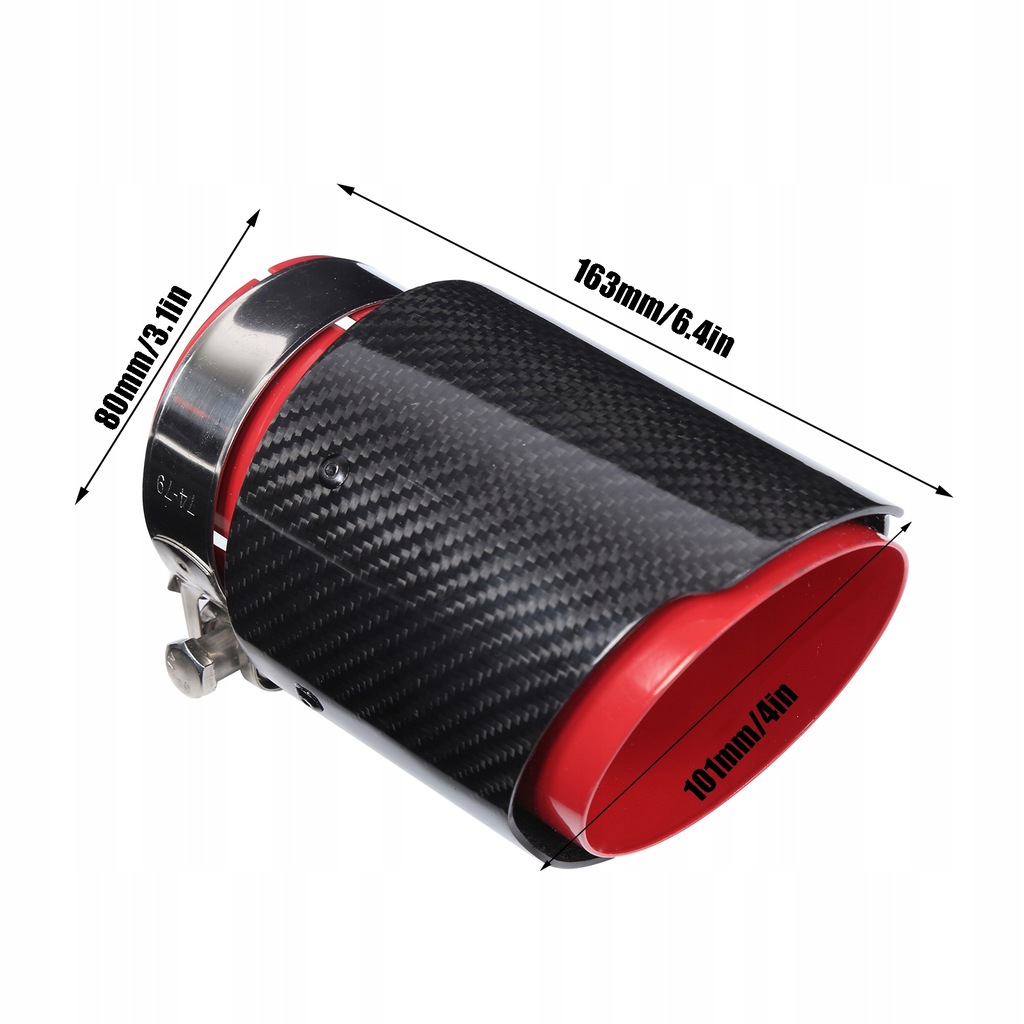 фото №7, Наконечник накладка вихлоп глушника 80-101mm