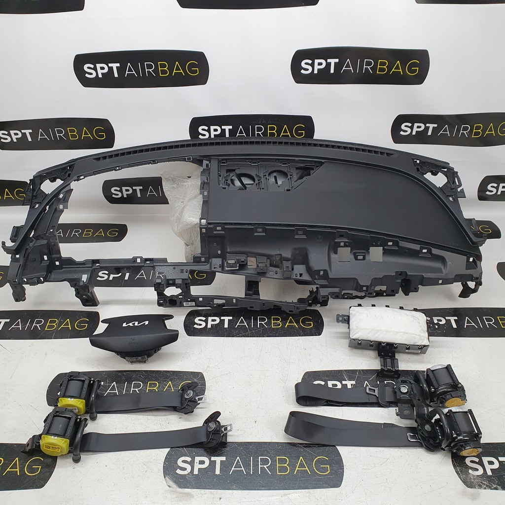 фото №9, Ev6 приборная панель консоль подушки безопасности ремни подушка безопасности