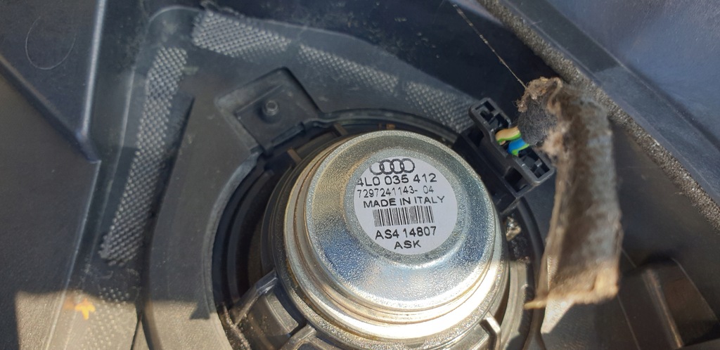 фото №13, Консоль приборная панель приборная панель динамики audi q7 4l оригинал