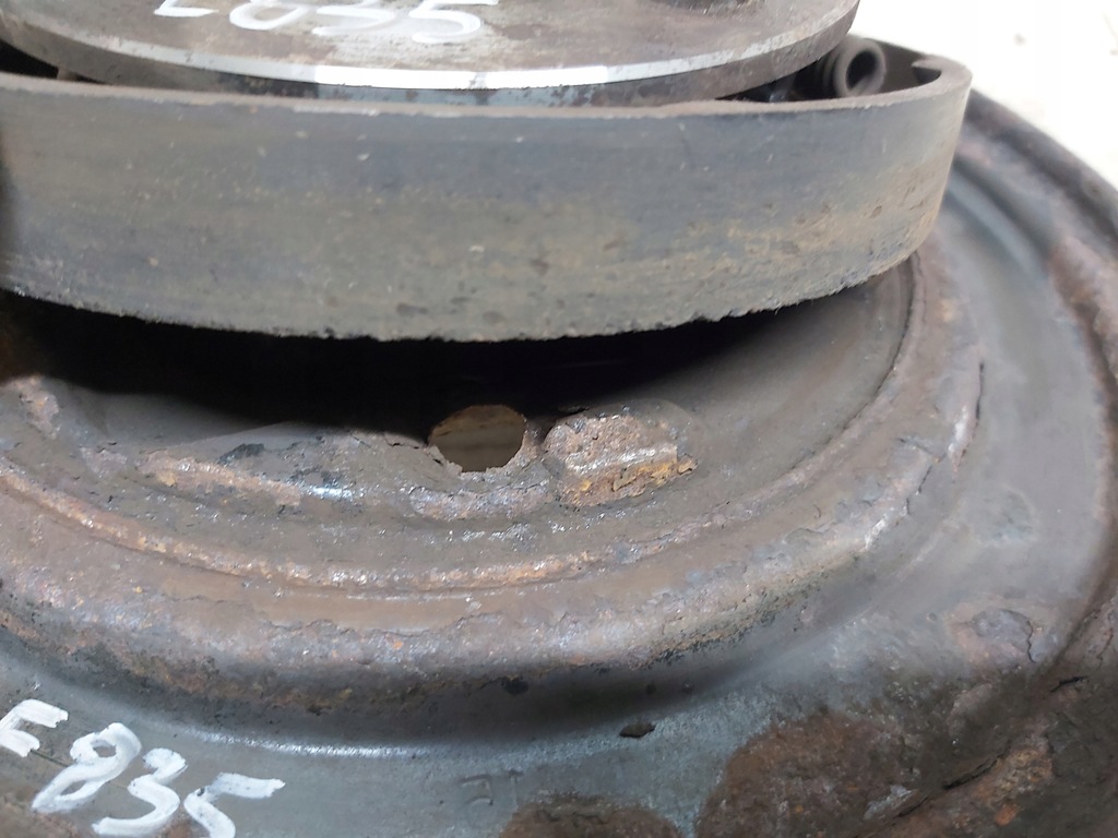 фото №6, Toyota corolla e12 защита диск якорный задняя ступица 1,4 2,0 d4d левая