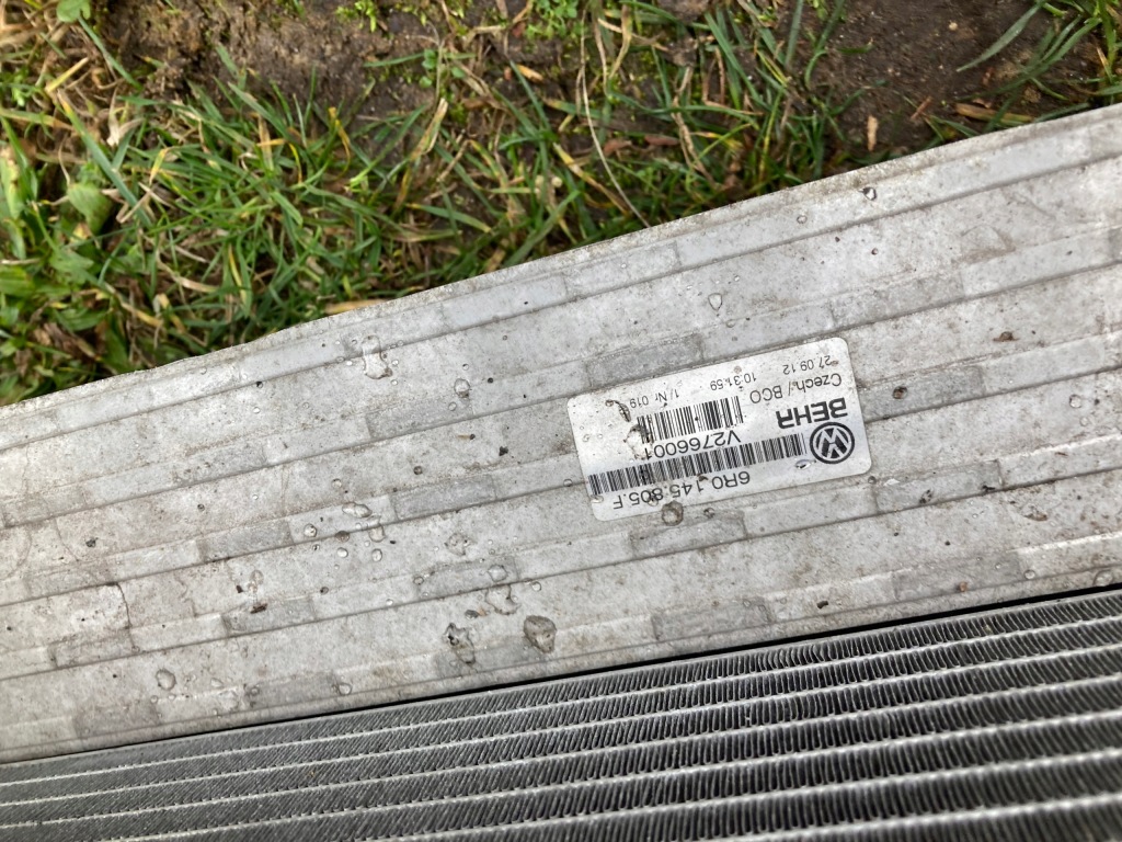 Купить Радиатор woda кондиционер кулер vw polo gti audi a1 6r0121253h комплект оригинал  eur