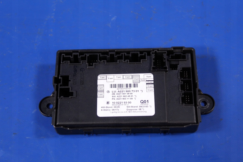 фото №1, Модуль двері перед лівий mercedes w221 10r lift