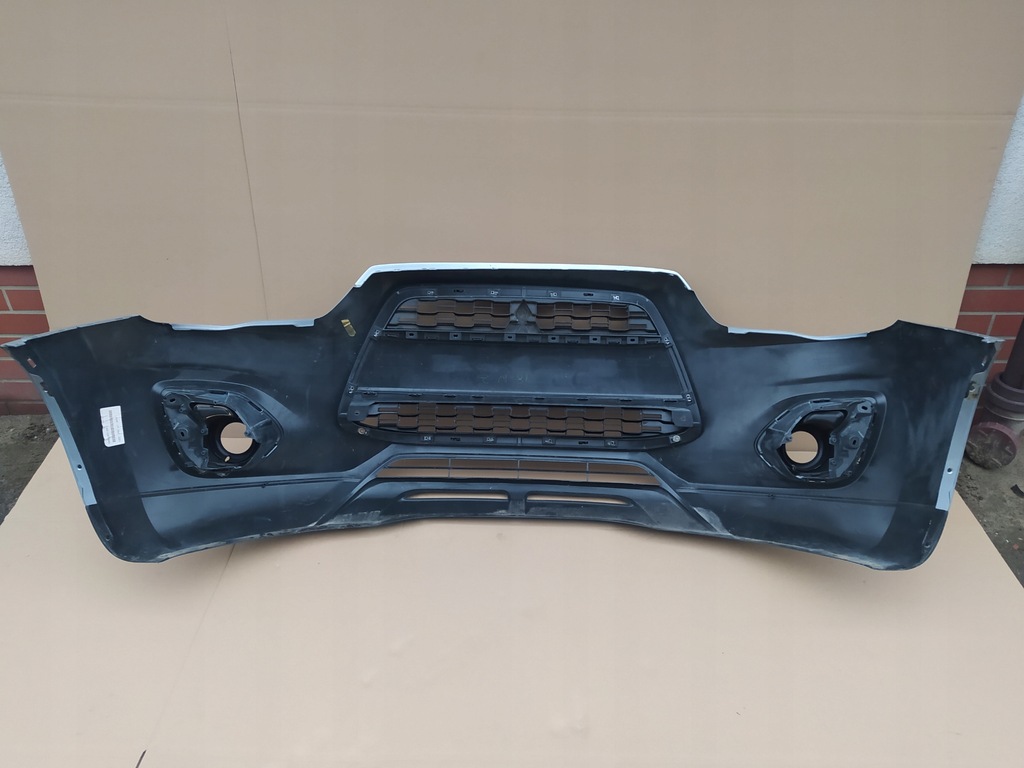 фото №10, Mitsubishi asx 13-15 бампер передній kpl