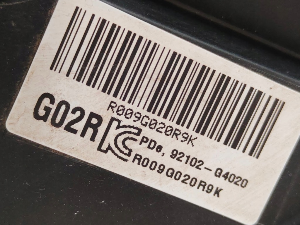 Лампа правий перед hyundai i30 pd 2017- 92102g4020 Зі Шроту