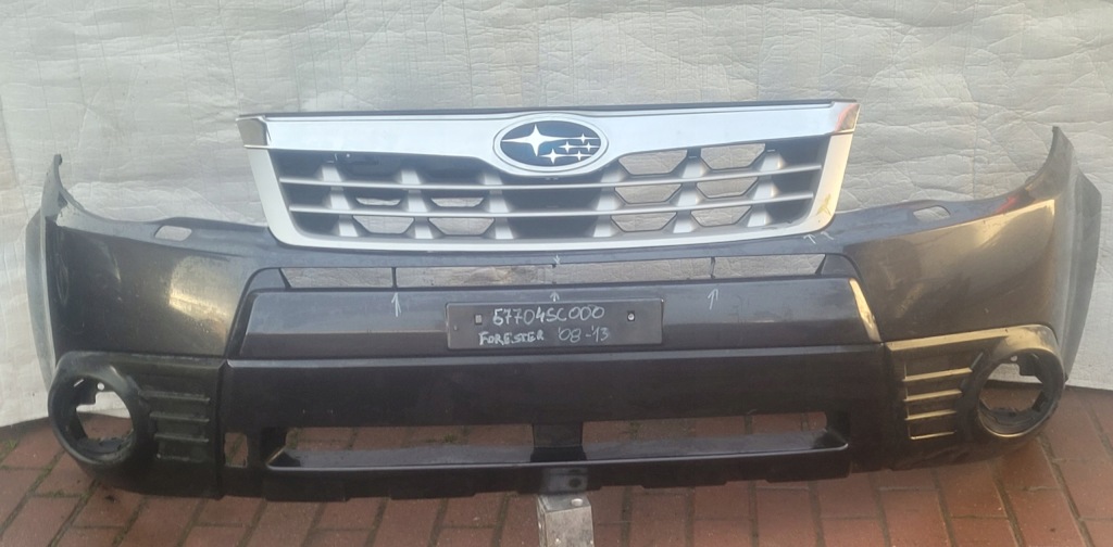 фото №1, Subaru forester 08-11 бампер + решітка радіатора 57704-sc000