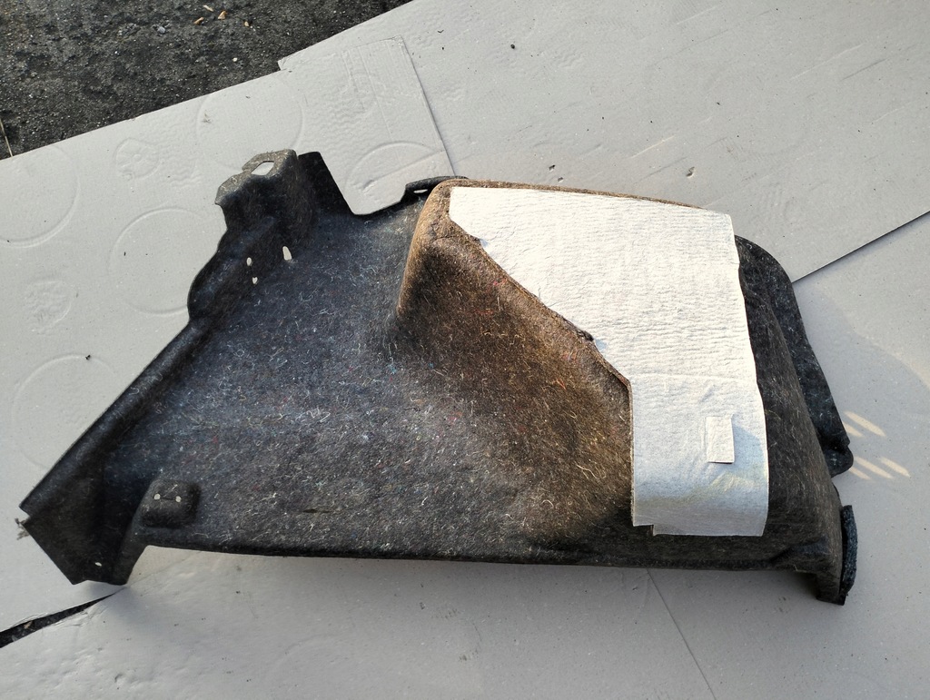 фото №7, Обшивка багажника лівий задня skoda rapid liftback