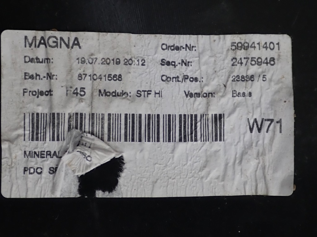 фото №11, Бампер задня задній kompletny оригінал pdc bmw 2 f45 active tourer 19r