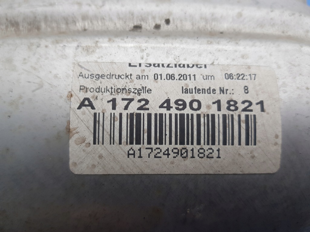 фото №8, Гасник вихлоп кінцевий лівий mercedes slk r172 w172