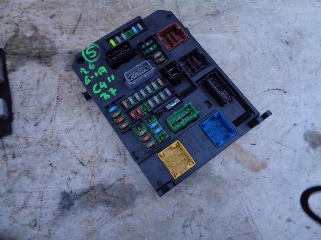 фото №5, Набір стартовий бортовий комп'ютер citroen c4 ii b7 1.6 e-hd