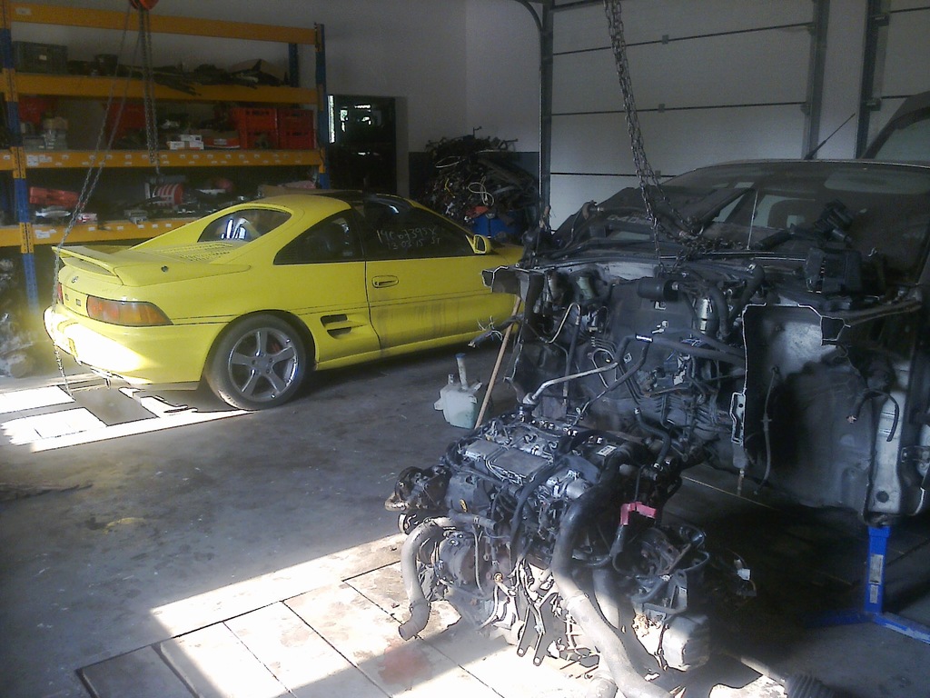 фото №10, Toyota mr2 sw20 колонка рулевая