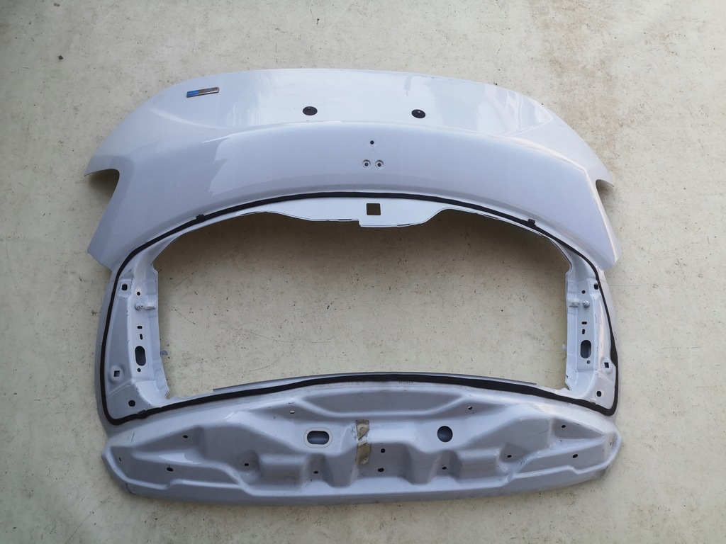 фото №5, Кришка багажника багажника задня задня renault zoe білий