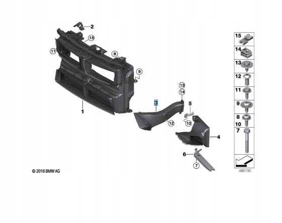 фото №7, Bmw x1 f48 оригінальний впуск канал повітря диск гальмівний правий