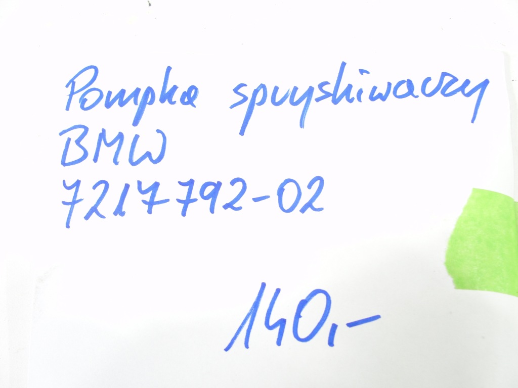 фото №3, Помпа омивача bmw 7217792-02
