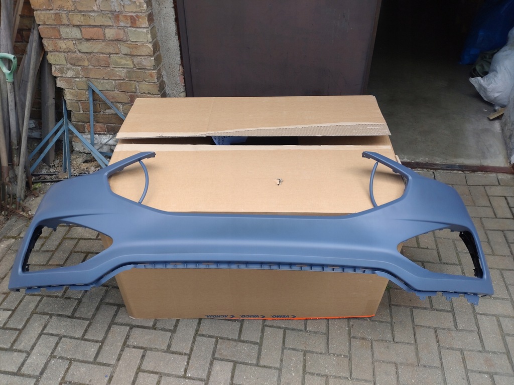 фото №9, Новий бампер передній оболонка ford edge lift 19- bez pdc