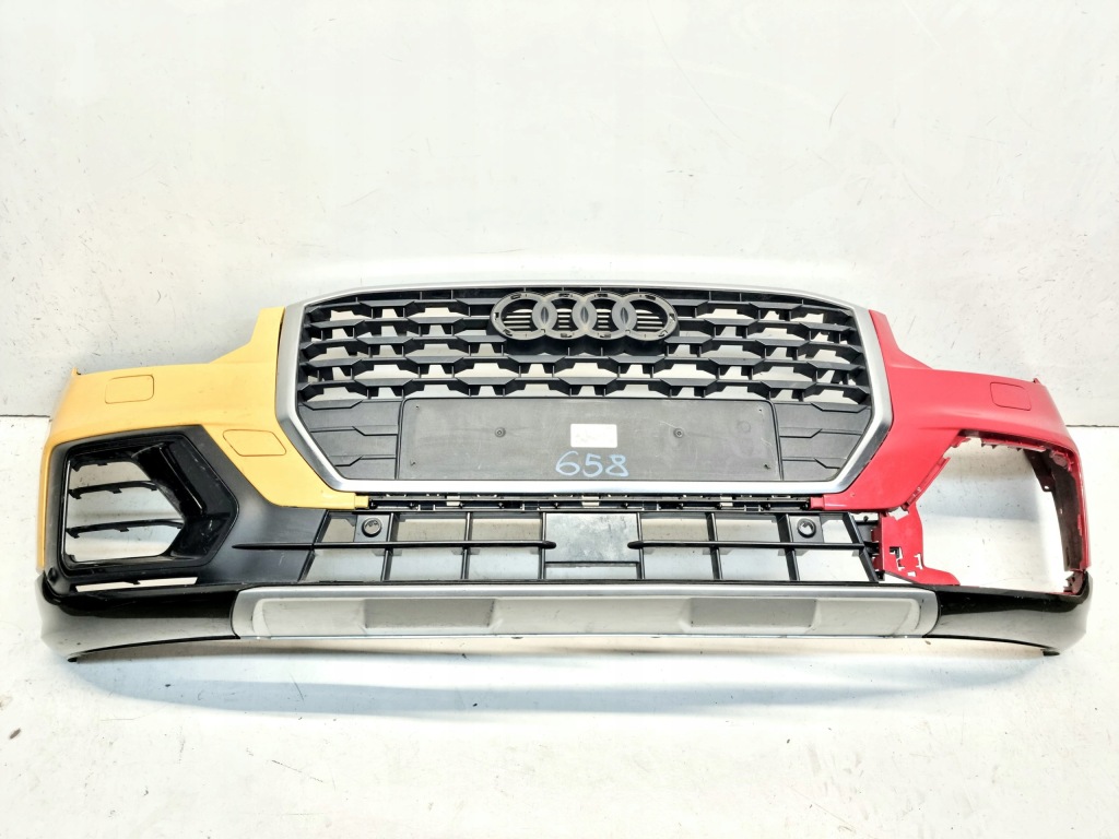 фото №1, Audi q2 81a 16- бампер перед передній решітка радіатора