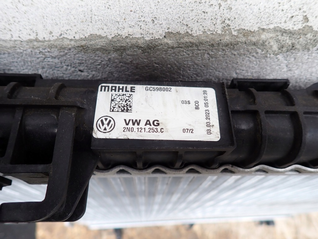 Радіатор води vw volkswagen crafter 2 7c man tge 2016- 2.0 tdi 2n0121253c Київ