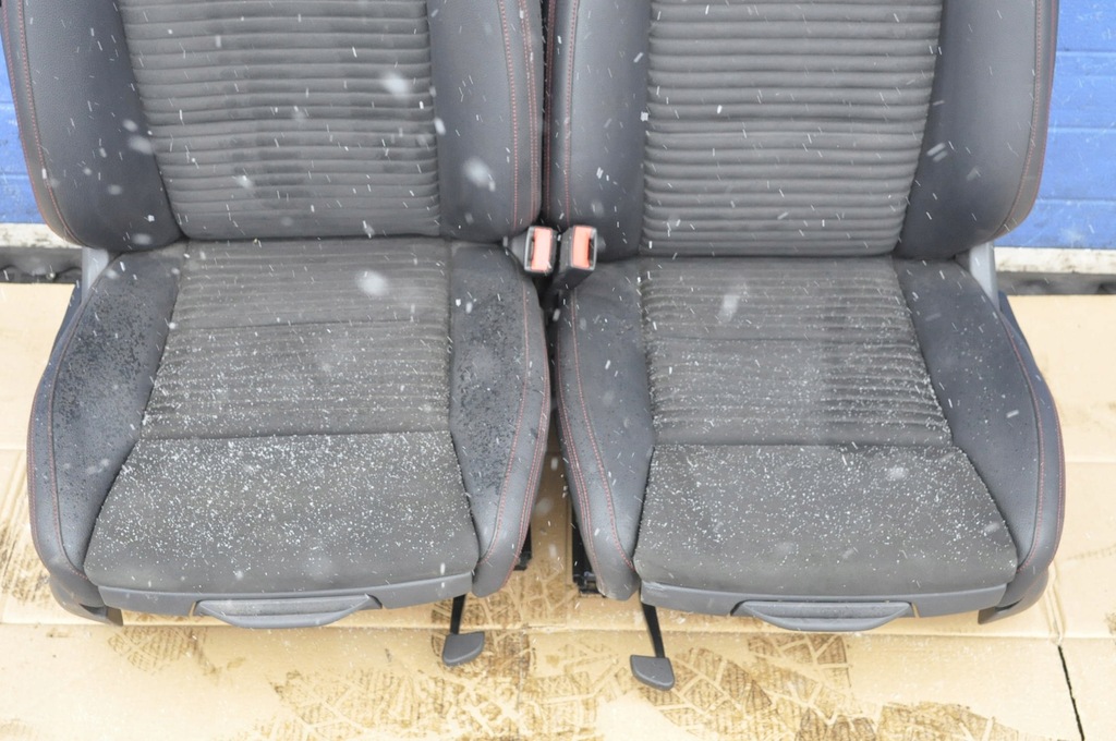 фото №5, Mercedes w176 сидіння заднє сидіння обшивки шкіра uk