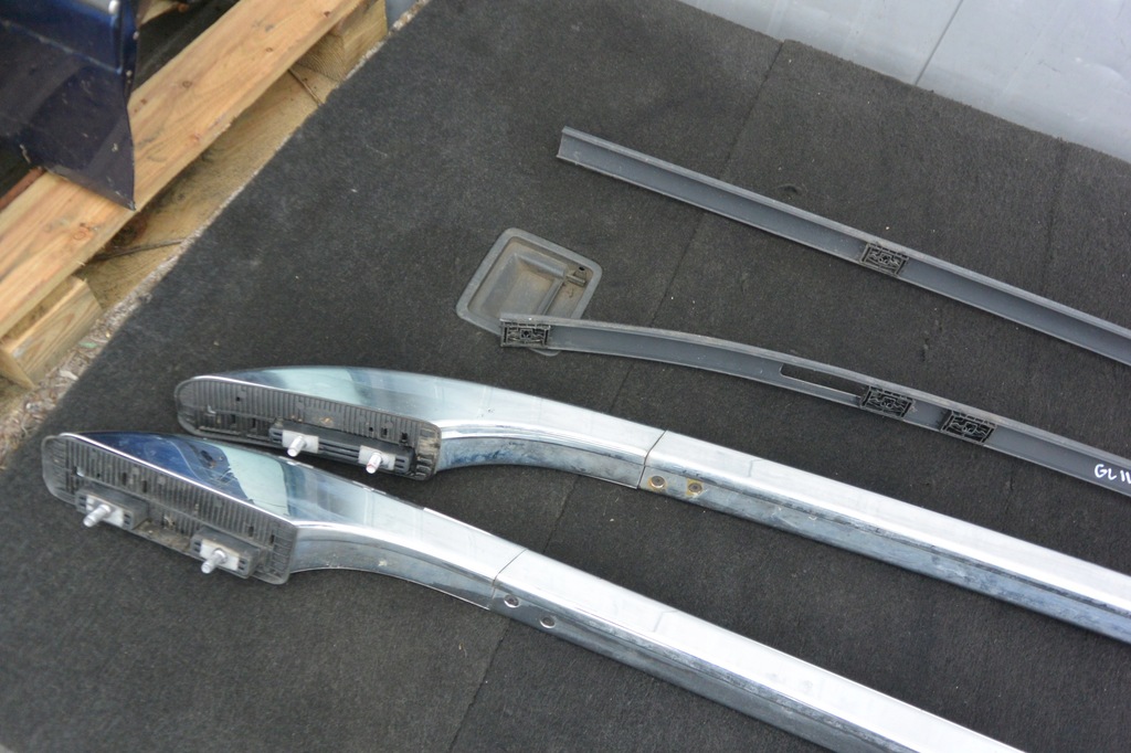 фото №9, Рейлінги дахові лівий хром mercedes gl x164 lift