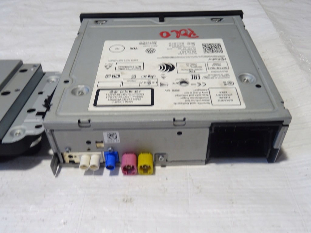 фото №10, Дисплей экран считыватель навигация navi vw polo v 5 6c0 6c lift 14-17