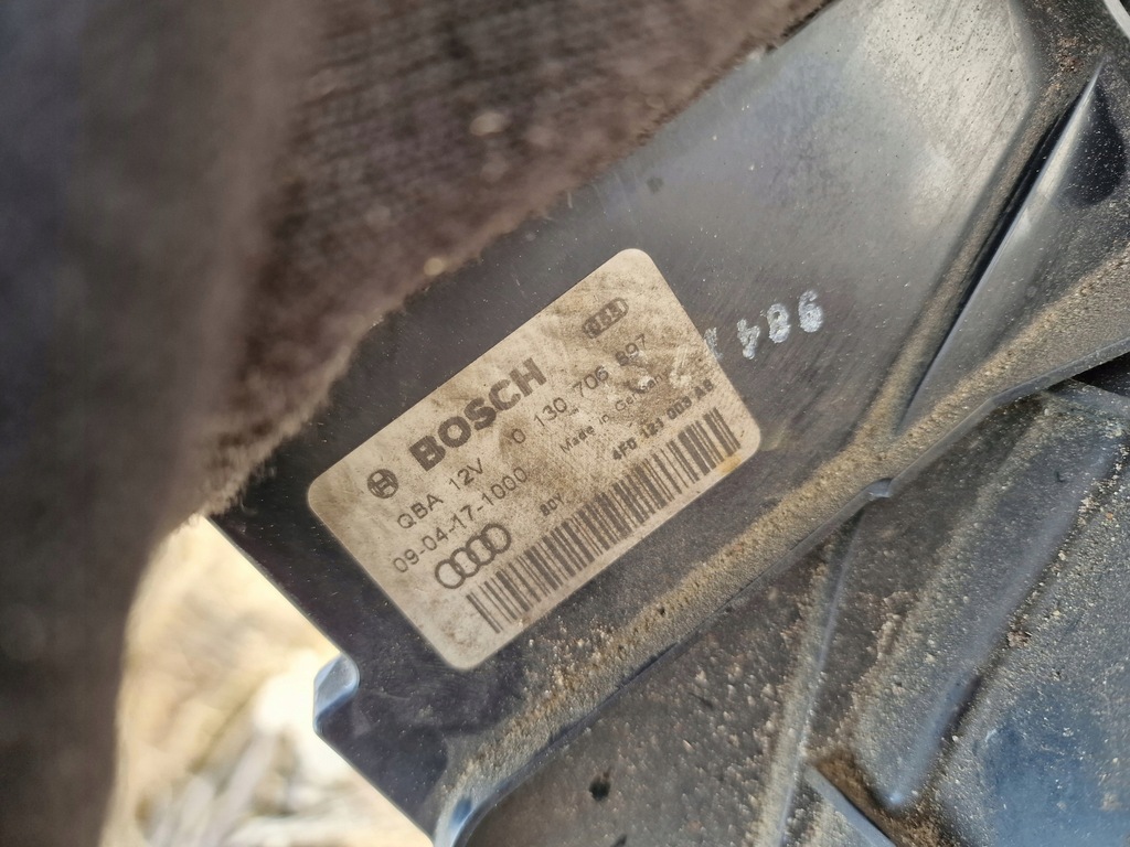 фото №6, Корпус вентилятора радіатора кронштейн audi a6 s6 c6 5.2fsi bxa