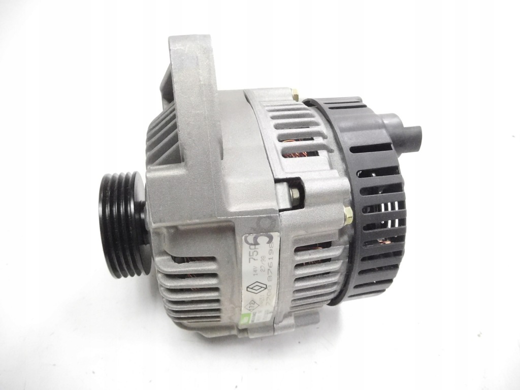 фото №4, Генератор renault clio i оригінальний номер 7700876198