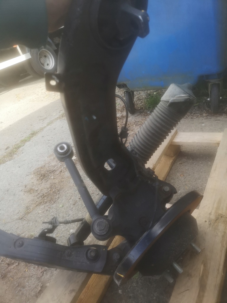 фото №4, Kia sorento iii поворотний кулак важіль лівий задня 4x4