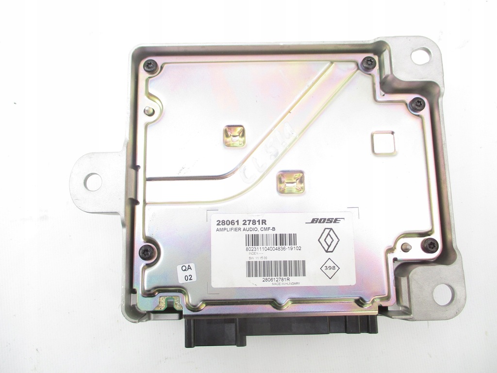 фото №3, Renault clio v captur ii модуль усилитель bose аудио 19-23 rok