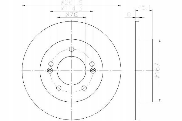фото №1, Textar тормозные диски тормозные 2szt hyundai задняя veloster