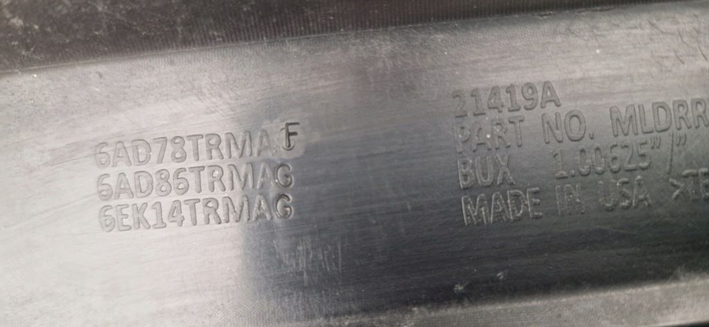 фото №10, Jeep wrangler iv jl розширювач молдинг крила задня права