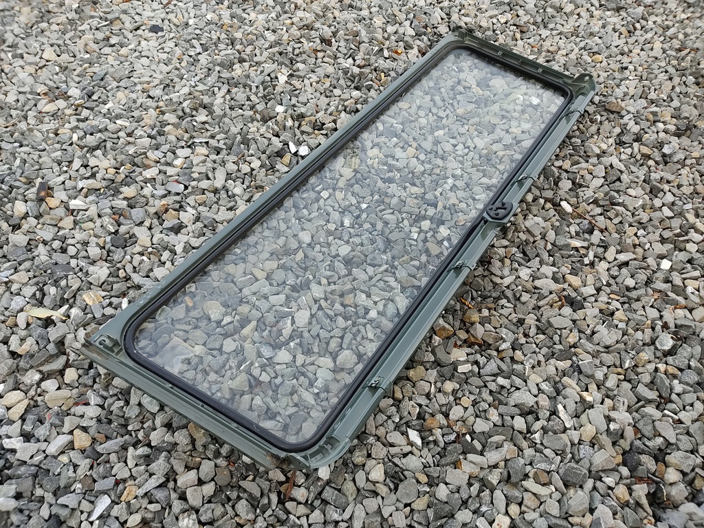 фото №9, Рамка стекло лобовое стекло лобовое усилитель land rover defender 1999-14