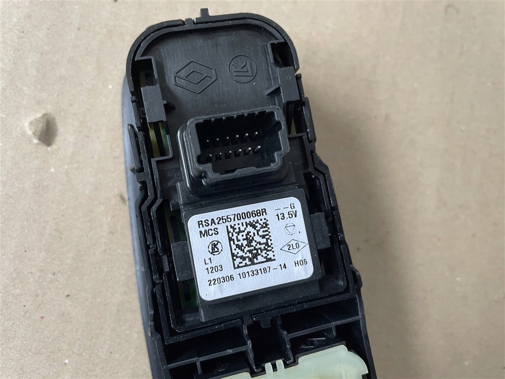 фото №7, Панель переключатель зеркал левый перед renault kangoo 4 iv nissan townstar