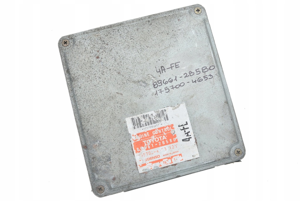 фото №1, Бортовий комп'ютер carina 1.6 89661-2b580 175700-4653 4a-fe