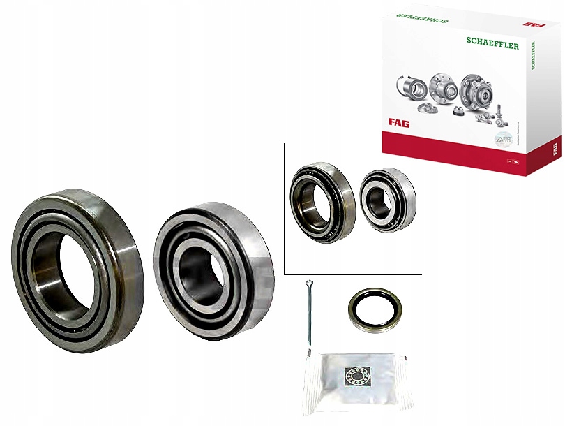 фото №1, Schaeffler fag 713 6191 00 набір підшипник колеса