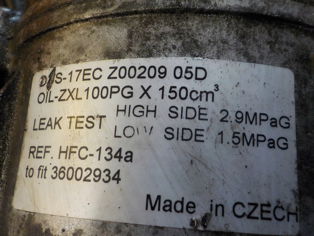 фото №5, S80 ii v70 xc90 2.4 d5 09r 185km d5244t4 компрессор кондиционера 36002934