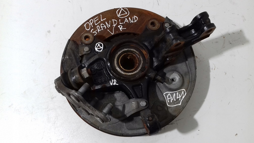 фото №4, Opel grandland поворотный кулак правый перед ступица b3