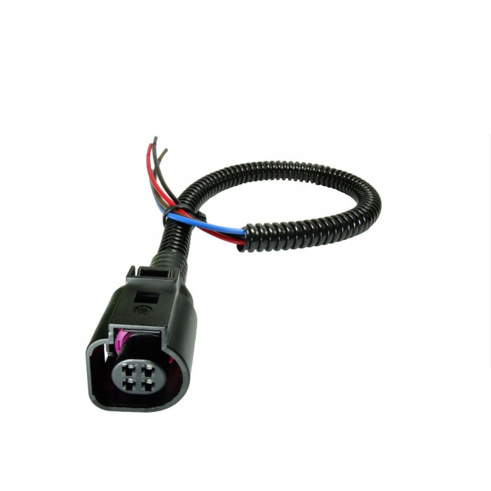 фото №1, З'єднувач джгут 4b0973712 з шланги штекер 4 pin