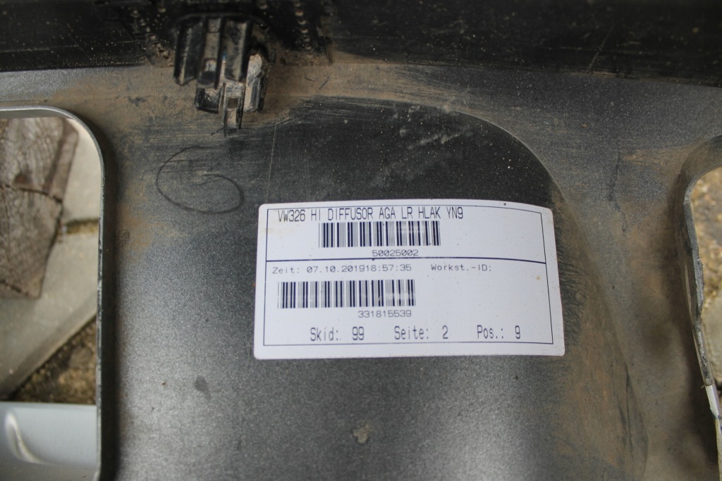 Vw tiguan ii 5na бампер задний задняя 4xpdc с Разборки