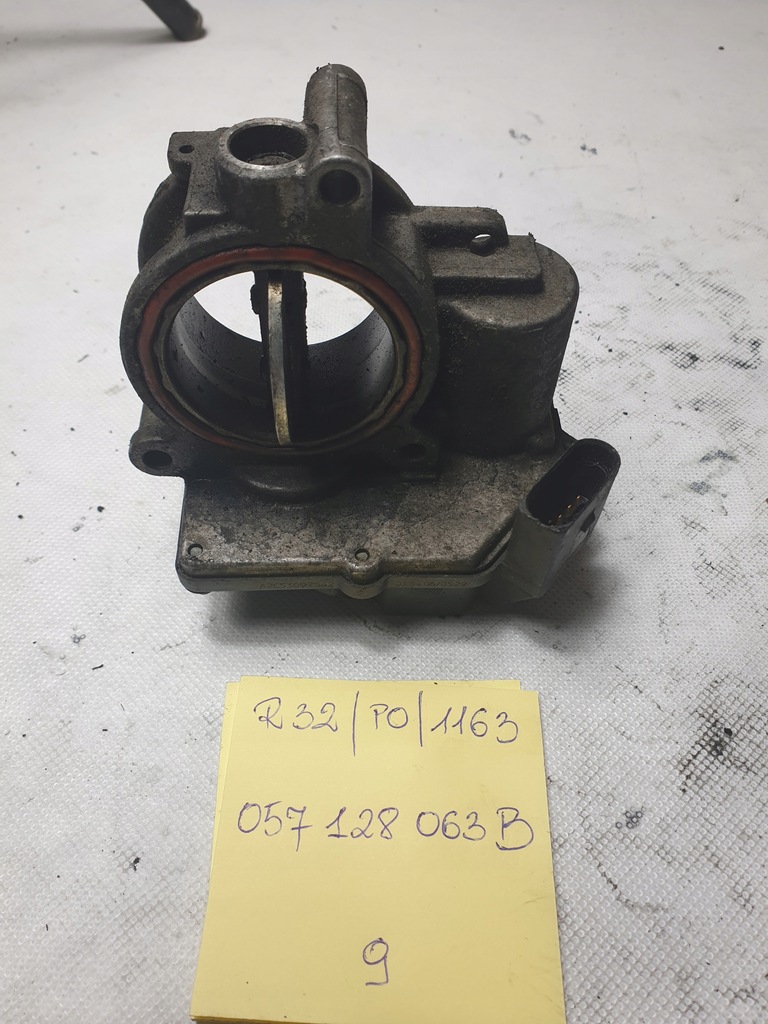фото №1, Audi оригинальный номер 057128063b дроссельная заслонка