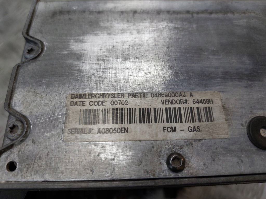 фото №9, Набір стартовий chrysler voyager iv 2.4 16v 04727430ag 04868276ab