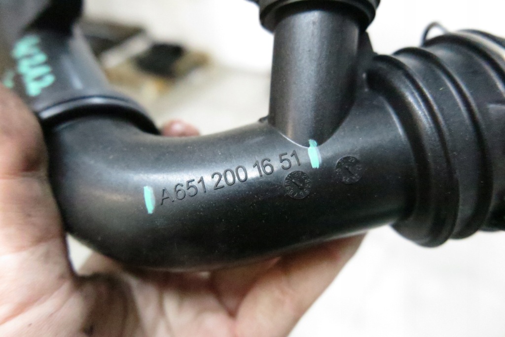 Mercedes 2.2cdi труба шланг води a6512001651 Оригінал