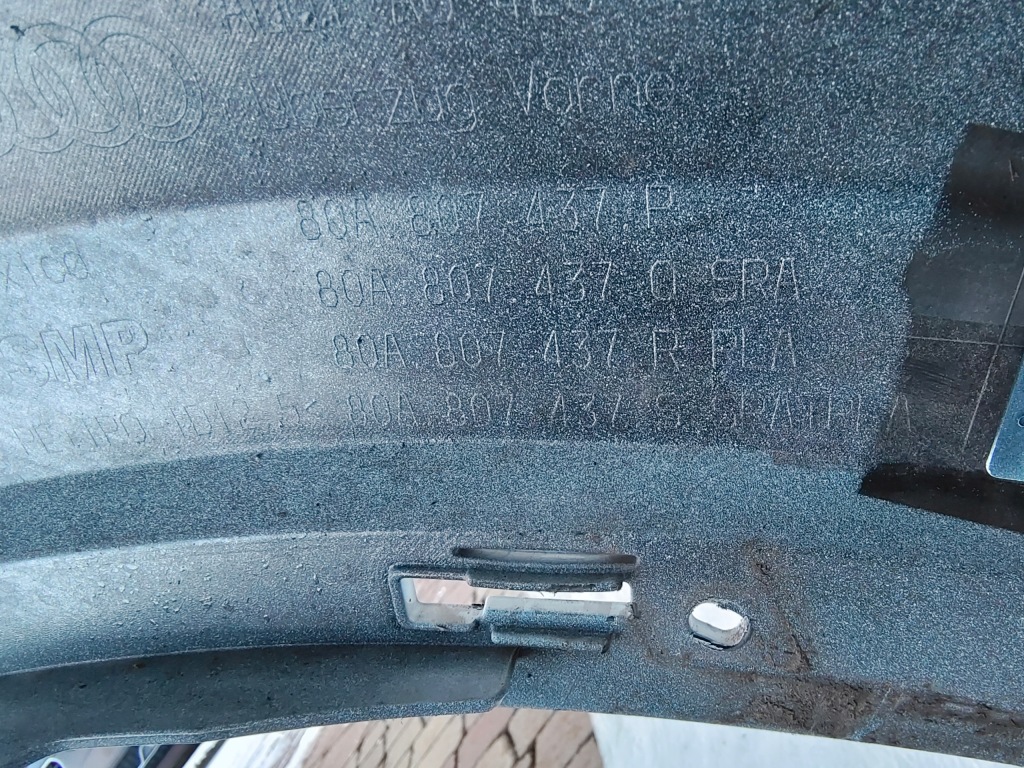 фото №7, Audi q5 2 ii 80a s-line lift 20- бампер перед 80a807437p